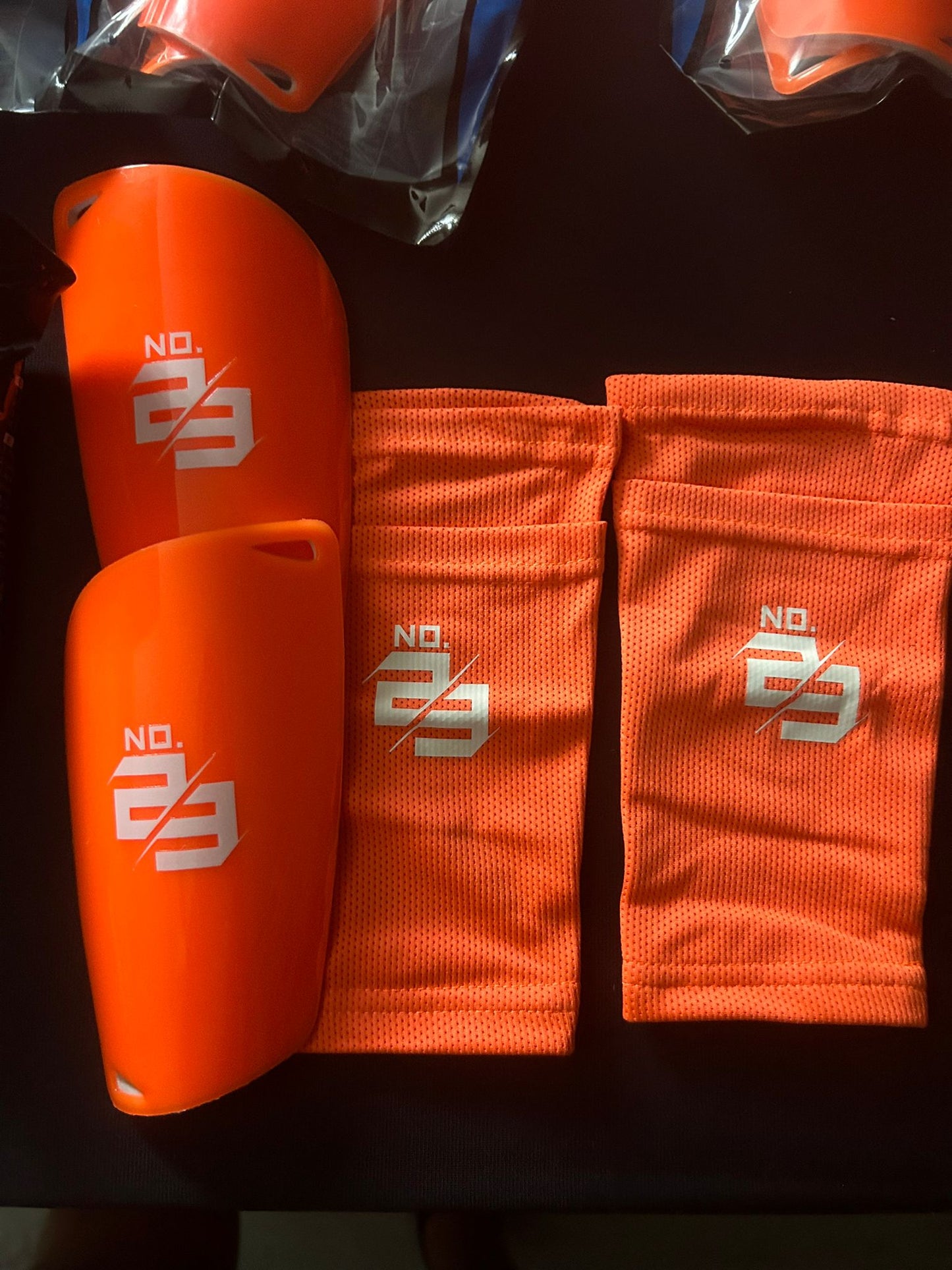 Shin Guards with sleeve